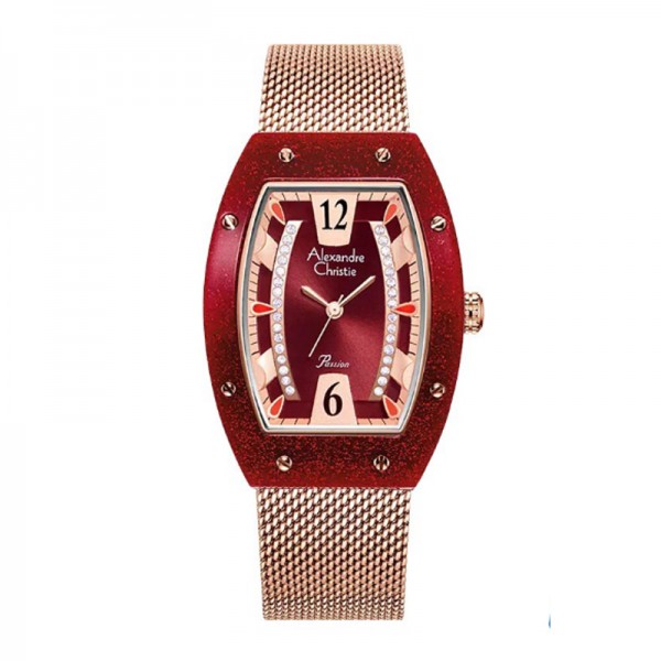 Alexandre Christie AC 2856 Rosegold Red LHBRGRE